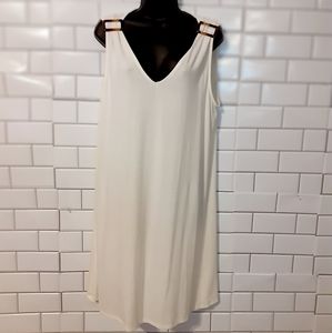 NWT Off white V-neck dress